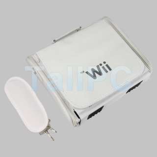 NEW Carrying Travel Bag Case For Nintendo Console Wii White  