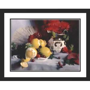   Double Matted Still Life with Lemons 