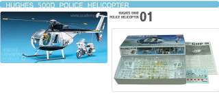 48 ACADEMY HUGHES 500D POLICE HELICOPTER  