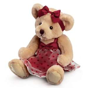  Claudette Burgundy Dress Teddy Bear Toys & Games