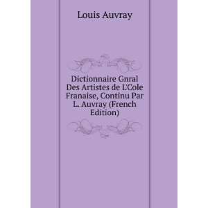   Franaise, Continu Par L. Auvray (French Edition) Louis Auvray Books