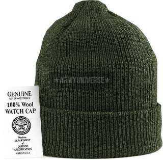   Genuine Military Watch Cap Winter Knit Hat USA Made (Item # 5780