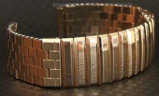 NOS Kreisler 5/8 Gold Brick Link Vintage Watch Band  