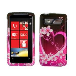 iNcido Brand HTC 7 Trophy 6985 Cell Phone Purple Love 