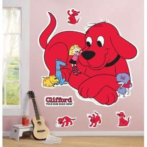  Clifford The Big Red Dog Giant Wall Decals Child