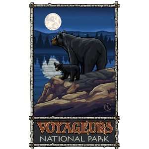  Northwest Art Mall Voyageurs National Park Bear and Cub 