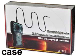 5mm Diameter Snake Borescope Pipe Inspection Camera  