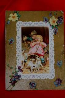 Victorian girl boy Pitbull bull terrier sled dog pups  