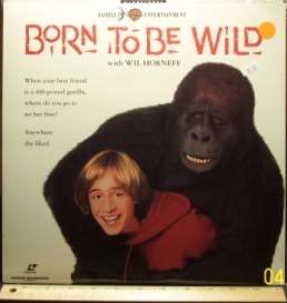 Born to Be Wild 95 LASERDISC LB LD Will Horneff/Helen Shaver NEW 