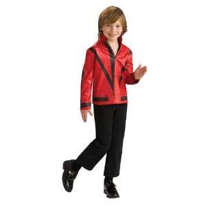   Child Thriller Jacket Child / Red   Size Small (4 6) 