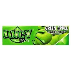 Juicy Jays Green Apple King Size Slim Flavoured Papers   5 Booklets 