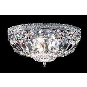  James R. Moder Empire Collection Silver Ceiling Fixture 