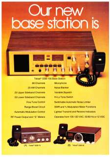 LAFAYETTE 1976 TELSAT SSB  100 BASE RADIO 23 CHANNEL NR  