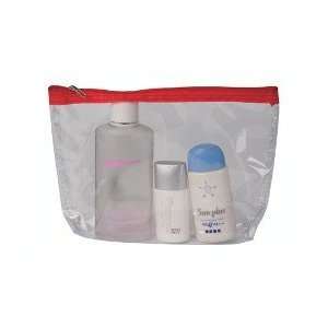   /travel/toiletry bag.Translucent personal items pouch for traveling