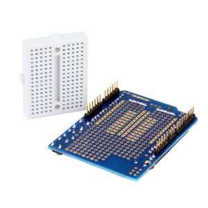  Arduino Protoytpe Shield with Prototype Mini Breadboard 