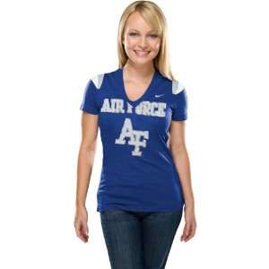  Air Force Falcons Womens Royal Nike 2011 Football Replica 