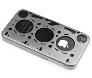 Gasket Case for iPhone 4 4S S Aircraft Aluminum Suede Inside FAST SHIP 