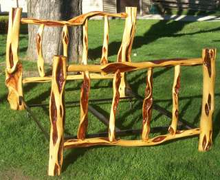 Diamond Willow Bed Frame Hand Crafted New Must See  