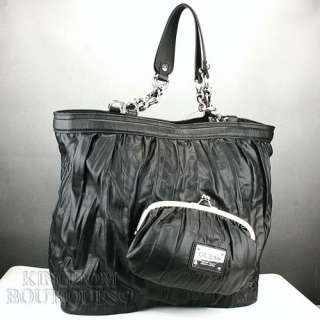 NWT Handbag GUESS BOUTIQUE Ladies Black New Women Purse Authentic 