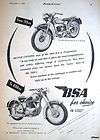 1949 BSA 125cc Bantam & 650cc Golden Flash Motor Cycle ADVERT 
