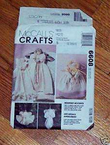 McCalls 6608 Craft Stuffed Cloth Angels Dolls Heavenly Accents 