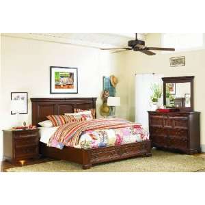  Colorado Home Nederland California King Panel Bed with 