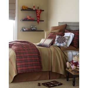  French Laundry Home Red Plaid Standard Sham