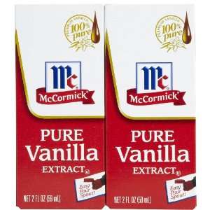  McCormick Pure Vanilla Extract 2 OZ 