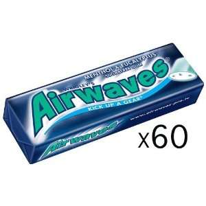 Airwaves Gum Menthol Chewing Gum. Case Grocery & Gourmet Food