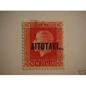  AITUTAKI SCOTT # 26 6 PENCE USED VF 