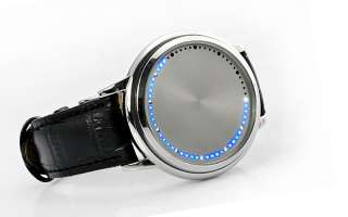 LED Watch Our Original Abyss in new cool steel design Hour and Minute 