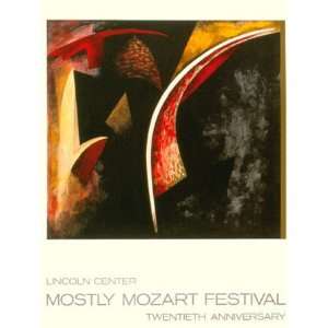 Mostly Mozart, 1986 by Judith Murray, 34x44