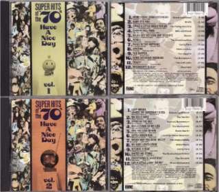 SUPER HITS OF THE 70S HAVE A NICE DAY 25 CD+BONUS DVD  