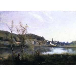  Hand Made Oil Reproduction   Jean Baptiste Corot   32 x 24 