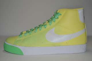 BRAND NEW NIKE BLAZER HIGH GREEN/YELLOW 316664 711  