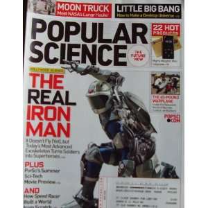  Popular Science Magazine May 2008 Real Iron Man 