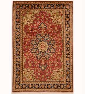 Large Area Rugs handmade Persian Wool Tabriz 7 x 11  