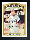 Walter Alston   1972 Topps #749 Dodgers   Hi Number