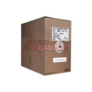  CAT3 UTP CMP Bulk Cable, Solid 2 Pair 24AWG   1000 FT 