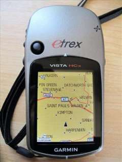 Garmin eTrex Vista HCx Color High Sensitivity Mapping Handheld GPS