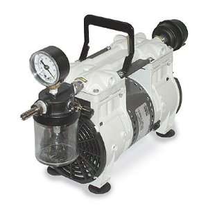  Standard Duty Dry Vacuum Piston Pumps, 201 L/min, 115 VAC 