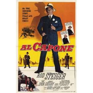 Al Capone Movie Poster (11 x 17 Inches   28cm x 44cm) (1959) Style B 