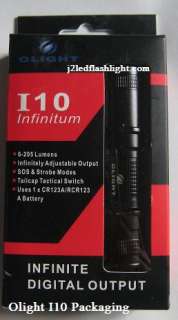 Includes 1 x Olight I10 Infinitum   upgrade edition led flashlight.