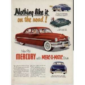 Nothing like it on the road New 1951 Mercury with Merc O Matic Drive 