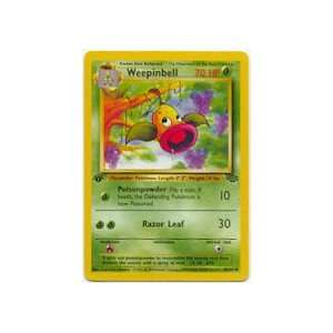    Pokemon Jungle Single Card Uncommon Weepinbell 48/64 Toys & Games