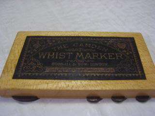 Vintage Camden Whist Marker , Card Scorer  