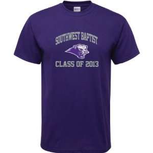   Baptist Bearcats Purple Class of 2013 Arch T Shirt