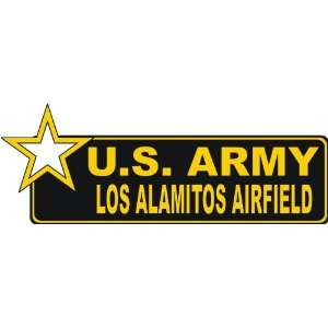  United States Army Los Alamitos Airfield Bumper Sticker 