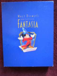 Disney Masterpiece FANTASIA Ltd Ed. Set CD VHS Litho  
