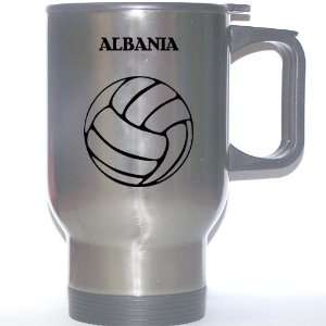  Albanian Volleyball Stainless Steel Mug   Albania 